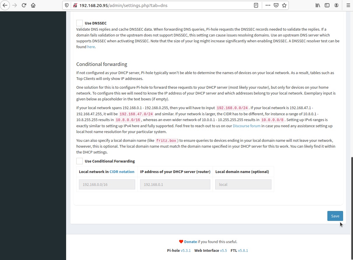 Pi-hole Cloudflare Tunnel - Step 5